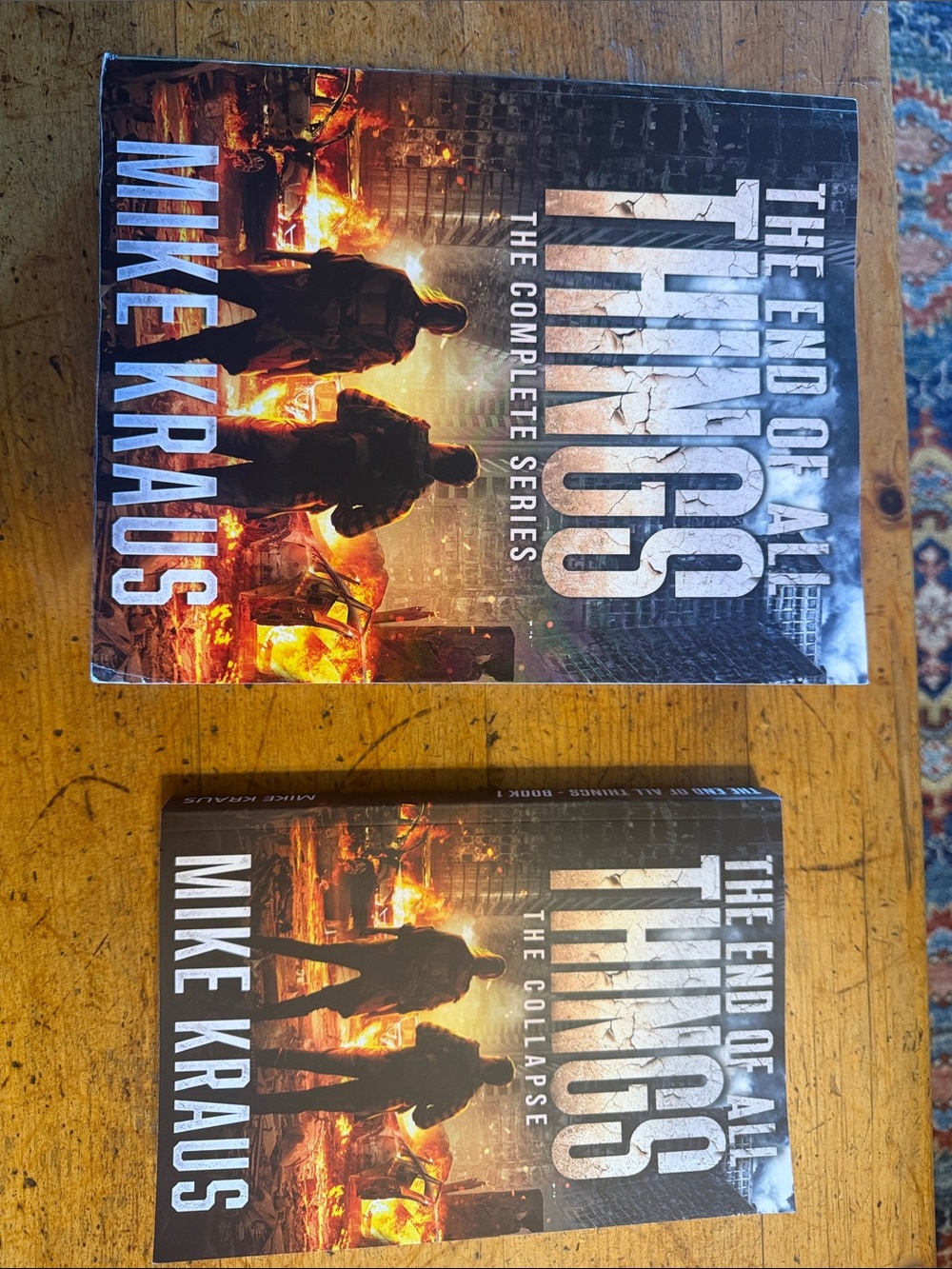 The End of All Things Book Set - Black/Orange Cover